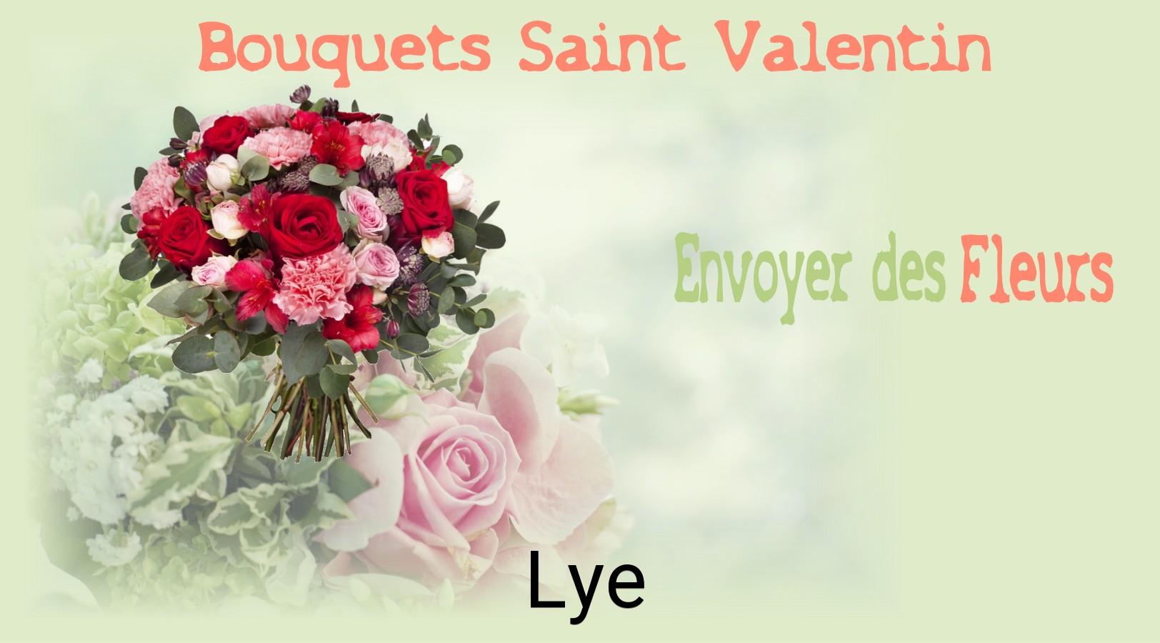 Roses de Saint-Valentin livrées à Lye